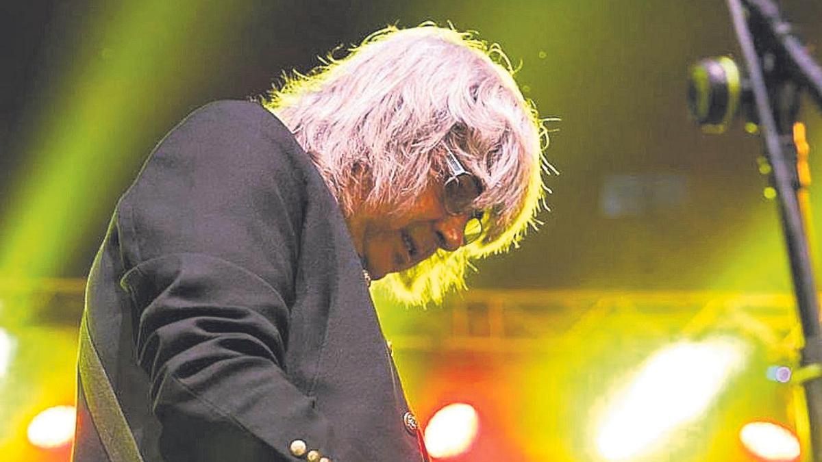 Juan Antonio Ross durante un concierto.
