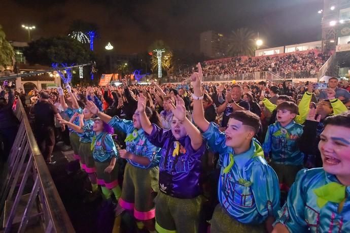 10-02-2020 LAS PALMAS DE GRAN CANARIA.  Público de la primera fase del concurso de murgas  | 10/02/2020 | Fotógrafo: Andrés Cruz