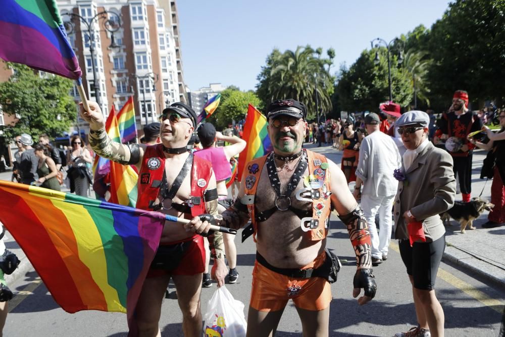 Desfile del "Orgullo del Norte", en Gijón