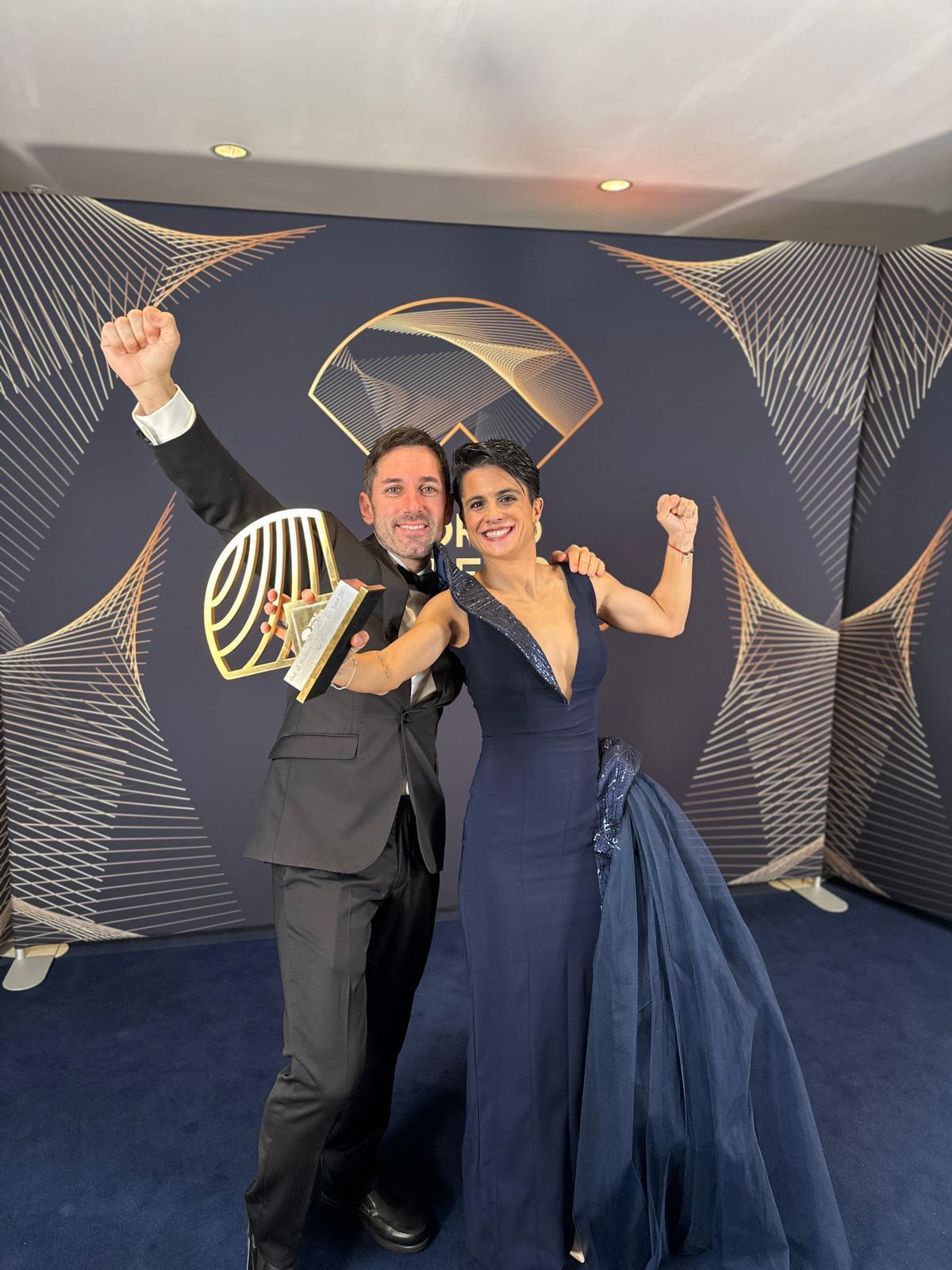 La gran celebración de María Pérez tras lograr el premio de World Athletics a la mejor atleta de marcha/ruta en 2025 La gran celebración de María Pérez tras lograr el premio de World Athletics a la mejor atleta de marcha/ruta en 2025