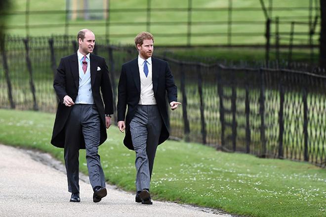 Boda de Pippa Middleton: los príncipes Guillermo y Harry