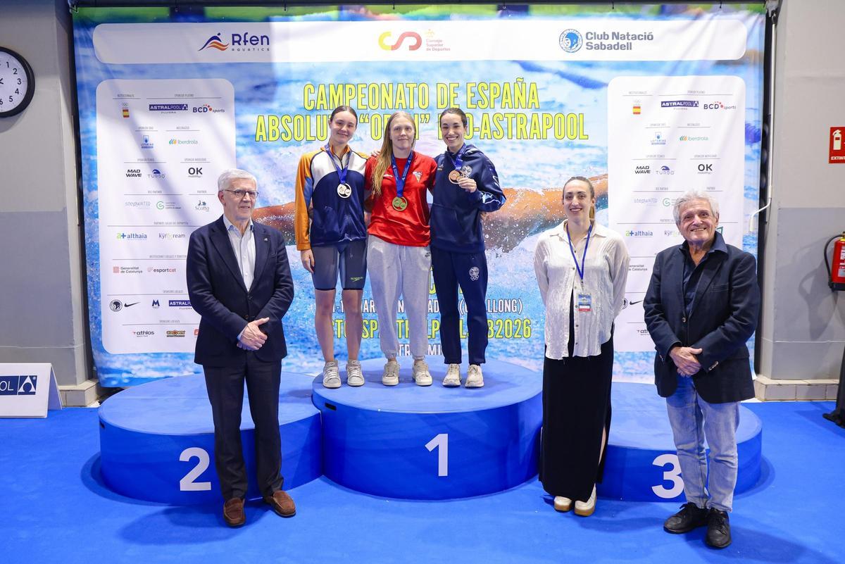 Estella tonrath logró dos títulos este jueves en Sabadell