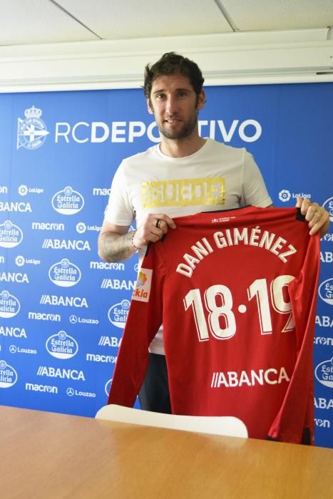 Dani Giménez, nuevo portero del Deportivo