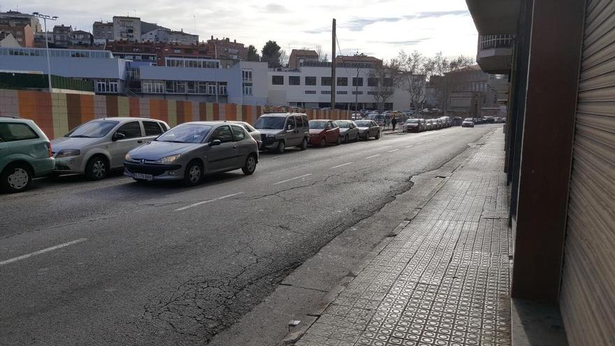 Via de Sant Ignasi, el carrer on es van produir els fets