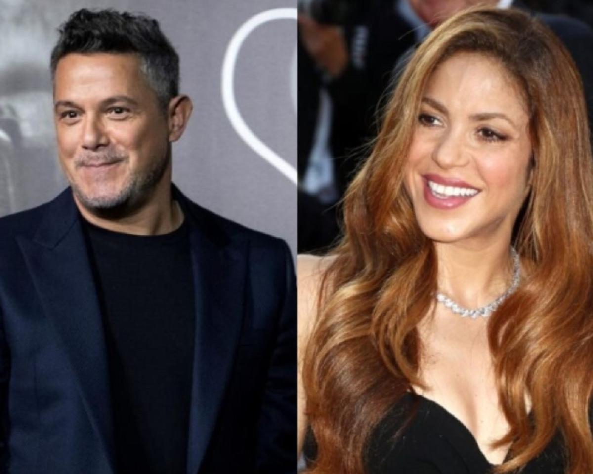 Shakira y Alejandro Sanz