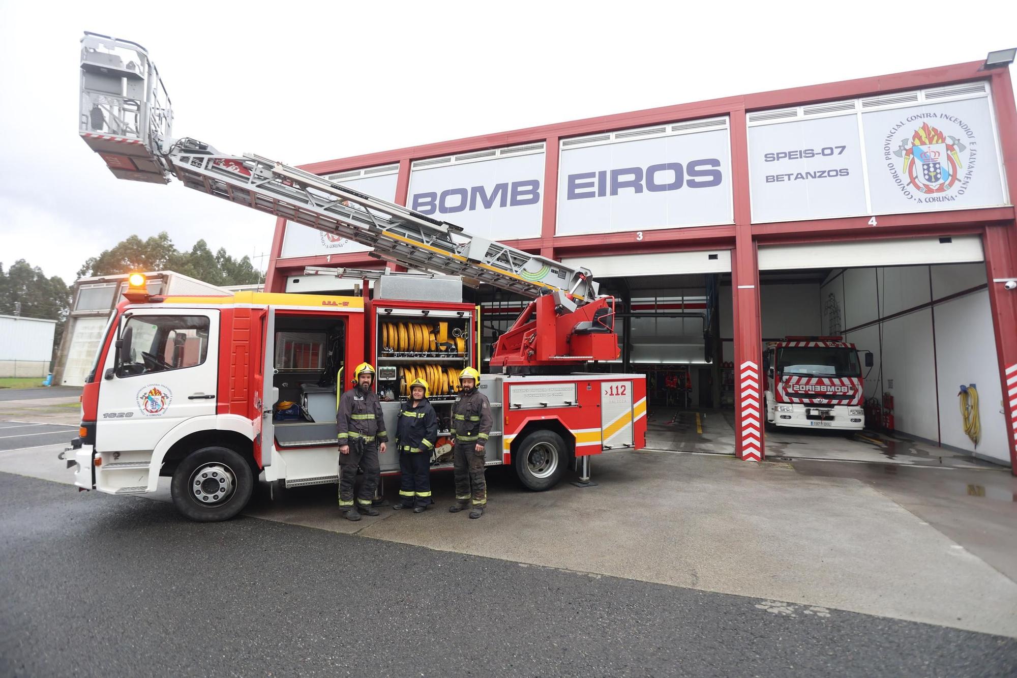 20 aniversario del parque comarcal de bomberos de Betanzos
