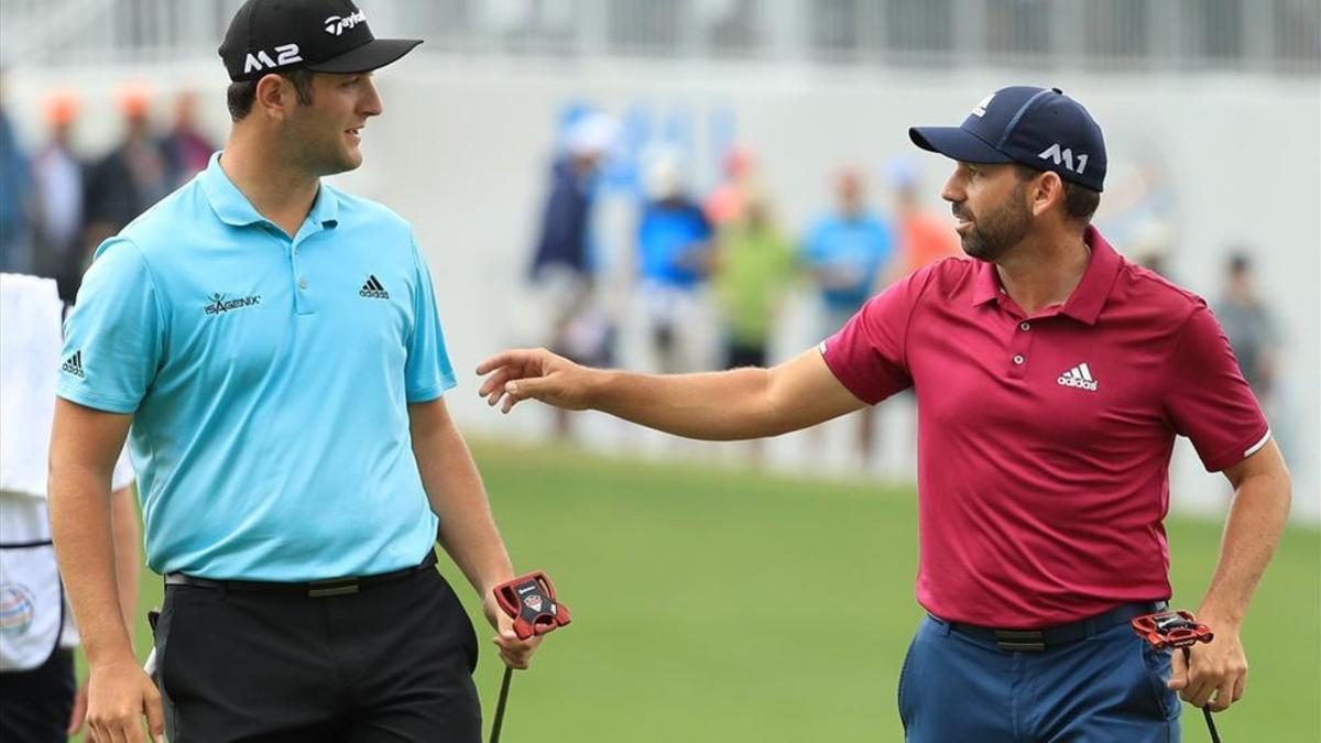 Sergio García y Jon Rahm