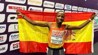 Ndikumwenayo logra el bronce en el 10.000 y cierra el Europeo con la octava medalla para España