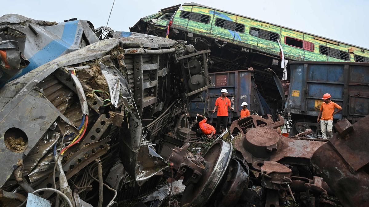 Accidente mortal de tren en la India