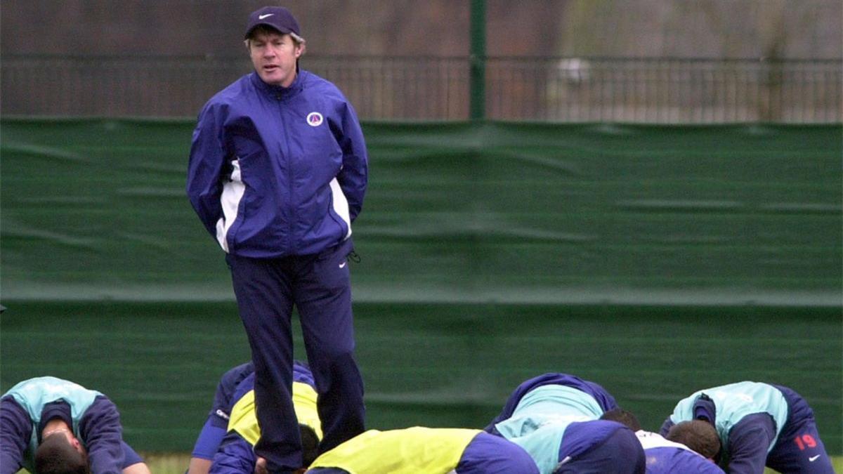 Luis Fernández fue entrenador del PSG de 1994 a 1996, y de 2000 a 2003