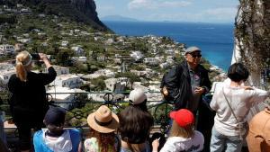 La isla de Capri, en el sur de Italia