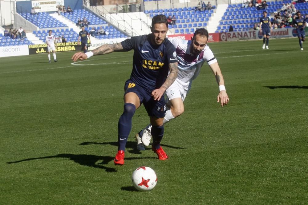 Partido entre el Ucam y el Jumilla