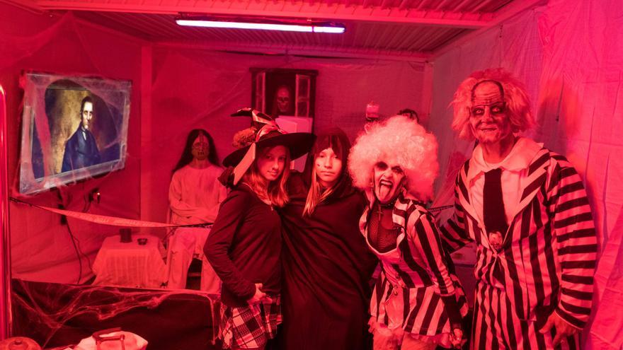 Halloween en Mallorca: El vídeo y las fotos de casa del terror de Palmanyola, que todavía se puede visitar el viernes y el sábado