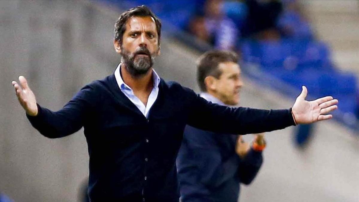 Quique Sánchez Flores, entrenador del Espanyol