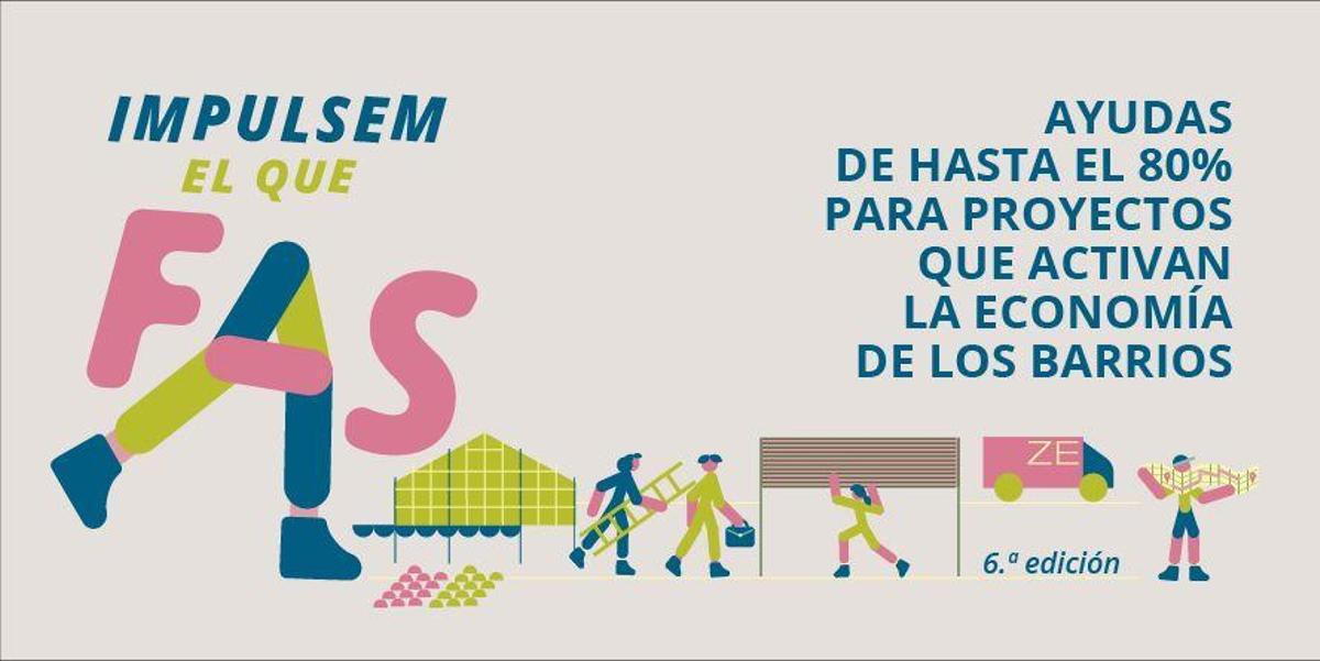 «Impulsem el que fas» subvenciona nous projectes arrelats als barris «Impulsem el que fas» subvenciona nous projectes arrelats als barris
