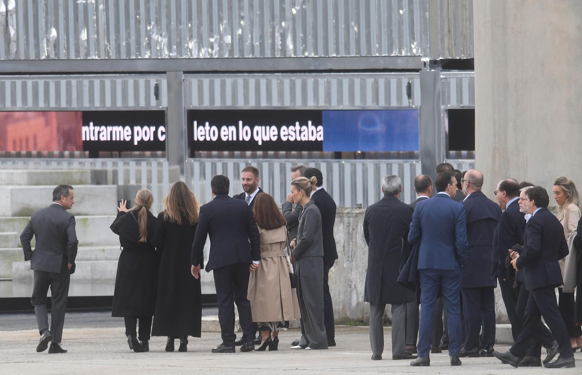 Las imágenes de la presentación de última exposición presentada por Marta Ortega en A Coruña