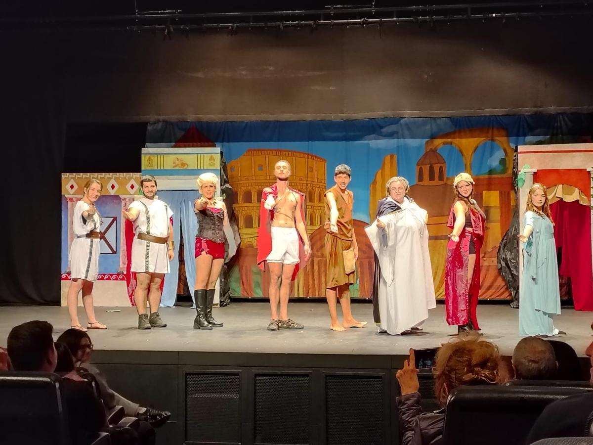 Representación de 'Plauto'.