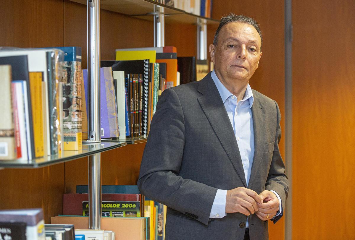 El presidente de CEV, Salvador Navarro.