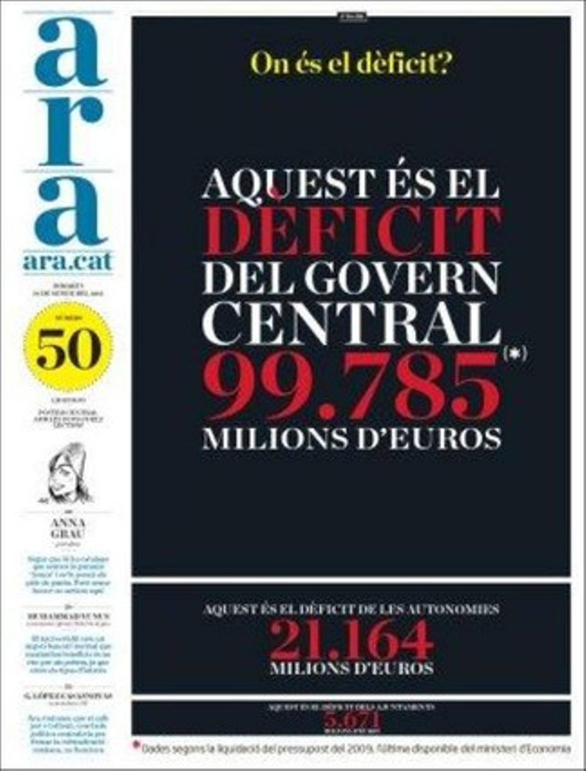 ’Ara’ destaca, a més, que Salt busca la unitat contrarellotge per plantar cara als agitadors.