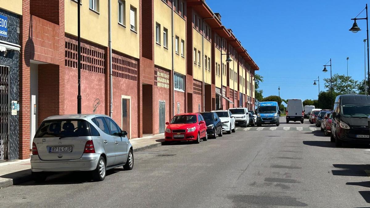 La calle Prado del Marqués, en Coto Carcedo.