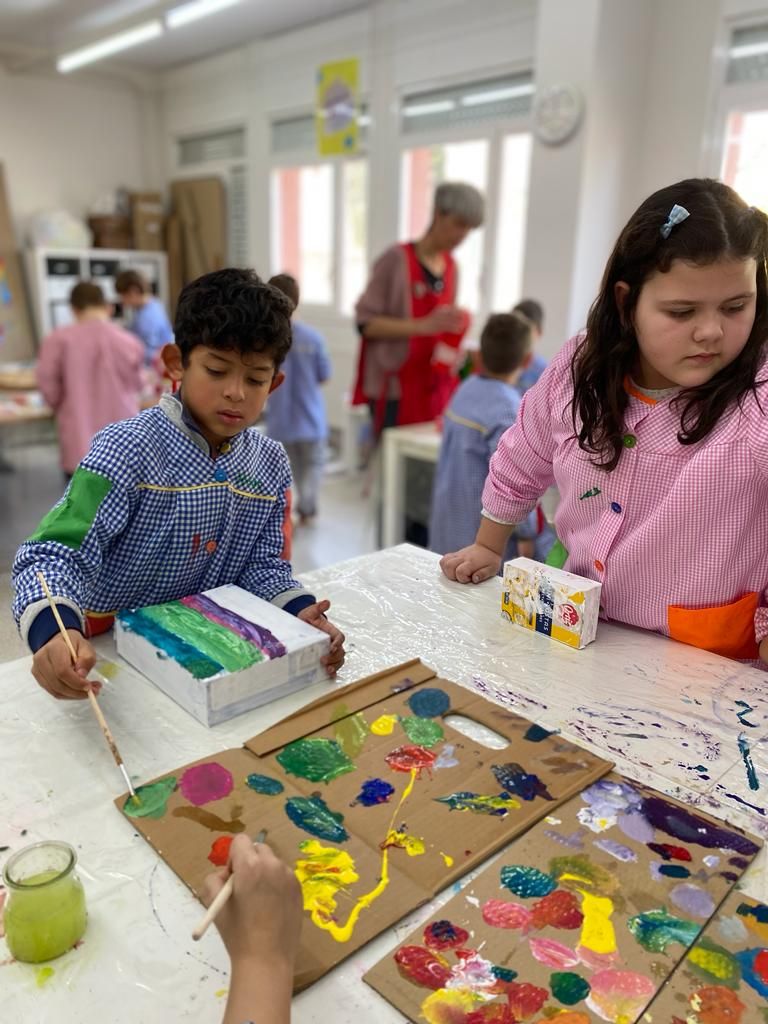 Exposició de l'escola Francesc Macià de Súria