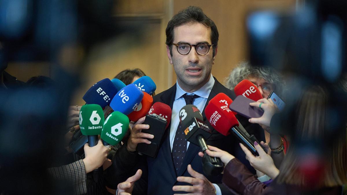 El ministro de Economía, Comercio y Empresa, Carlos Cuerpo.