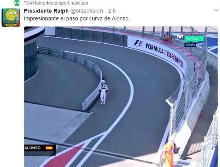 Los mejores memes del nuevo abandono de Alonso en Rusia