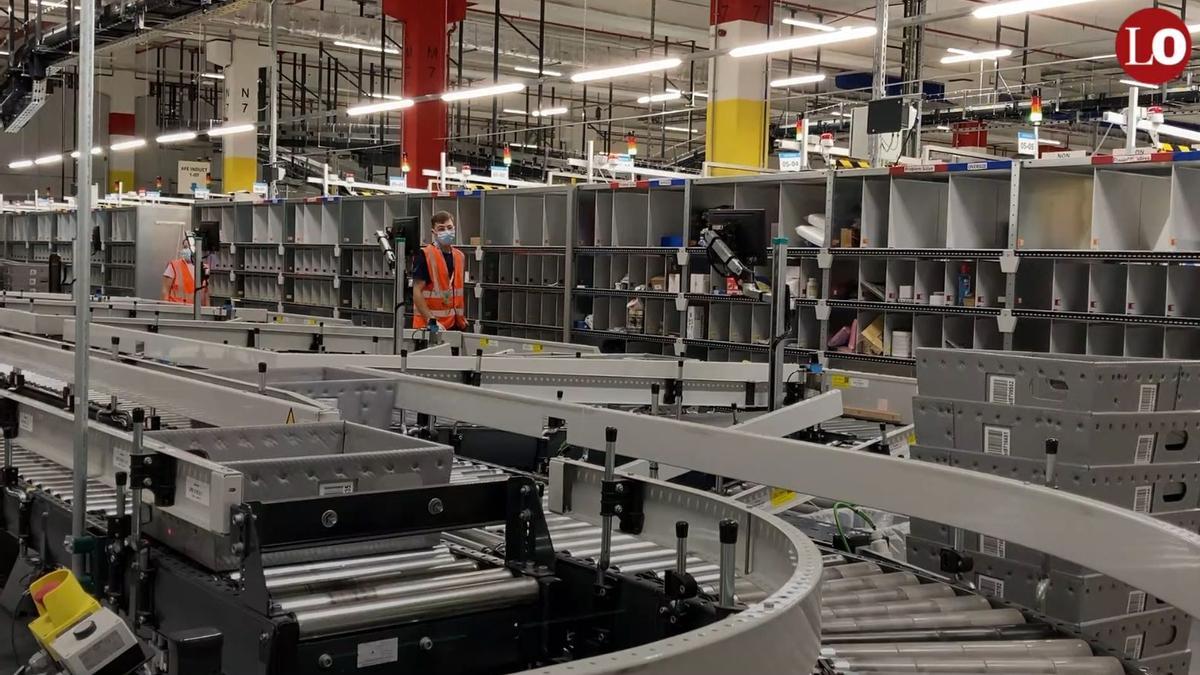 El nuevo centro logístico de Amazon en Murcia abre sus puertas