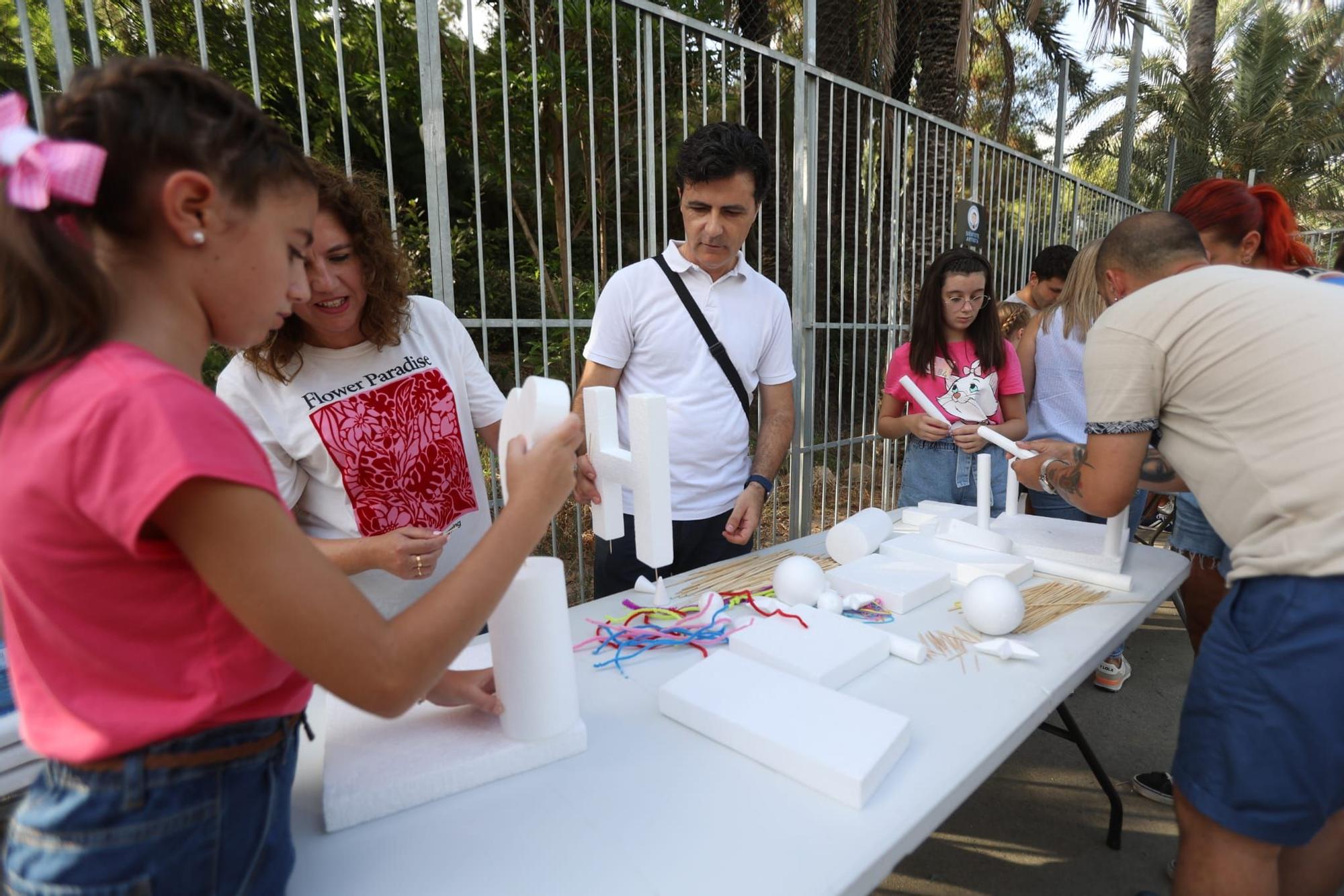 Selección hoguera Infantil en parque El Palmeral