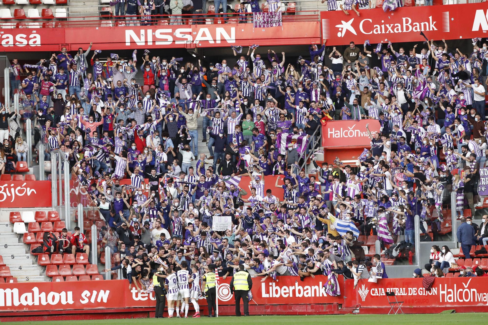 Sporting - Valladolid, en imágenes