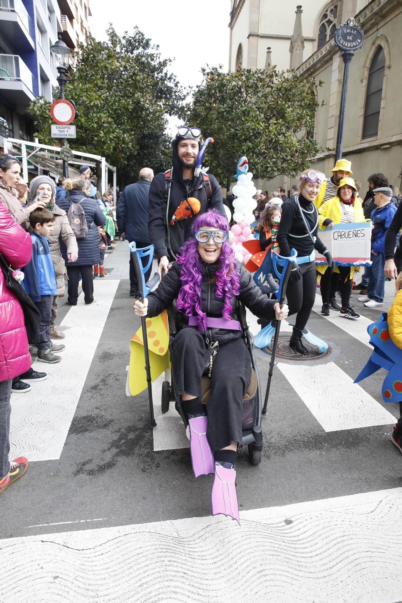 Así han disfrutado pequeños y mayores en el desfile infantil del Antroxu de Gijón (en imágenes)