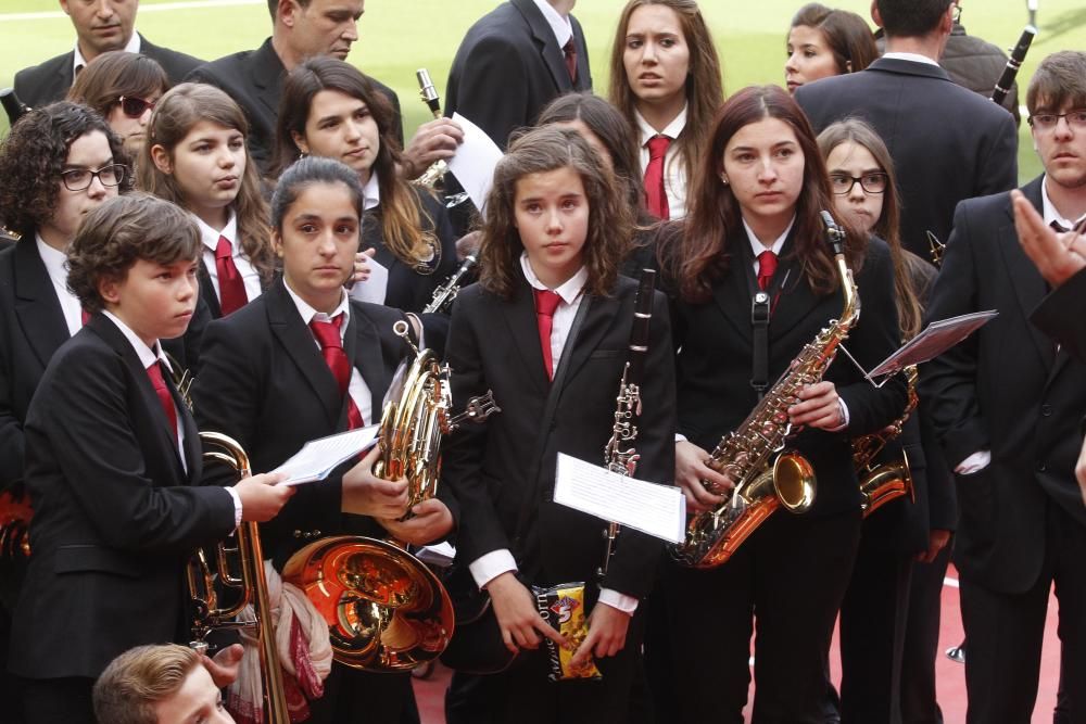 El pasodoble 'Els Poblets' suena en Mestalla