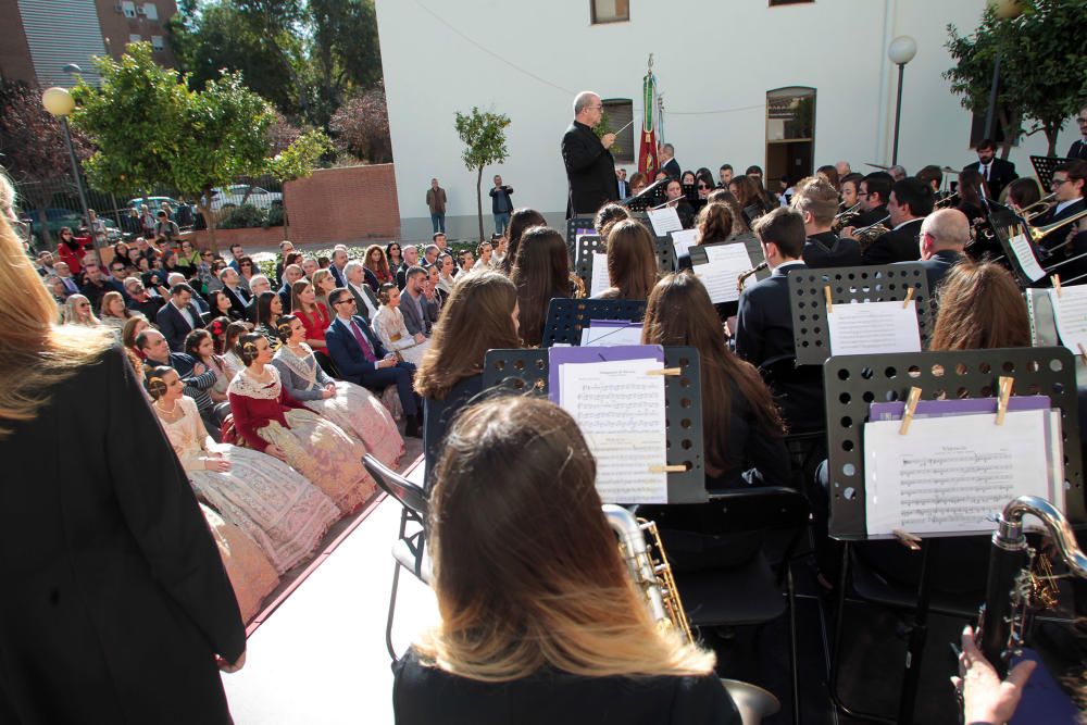 Mini-mascletà conmemorativa de la declaración de las Fallas como Patrimonio de la Humanidad