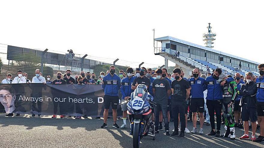 Jerez rendeix un sentit homenatge a Dean Berta Viñales