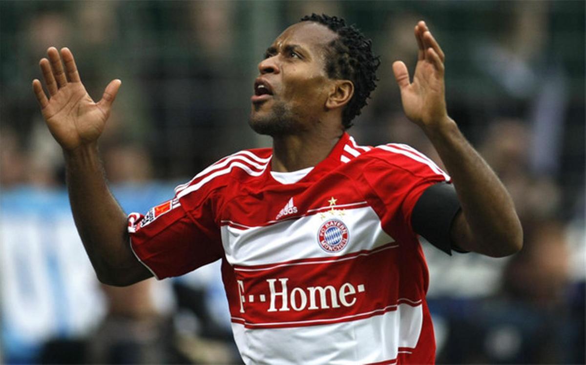 Zé Roberto jugó tres temporadas en el Bayern de Múnich