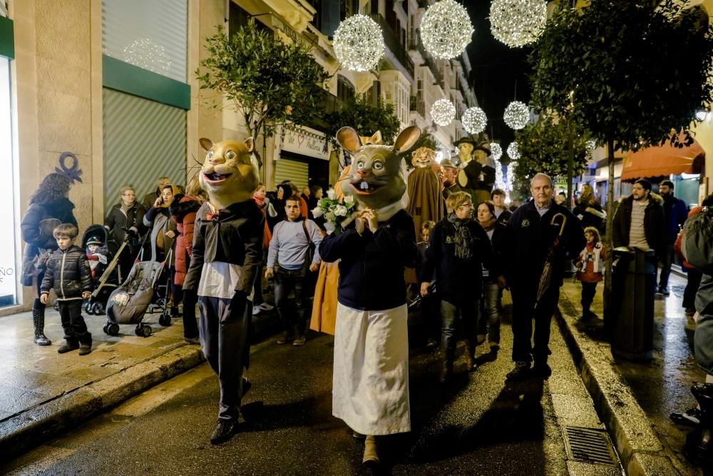 Palma feiert Sant Sebastià trotz Regen, Wind und Kälte