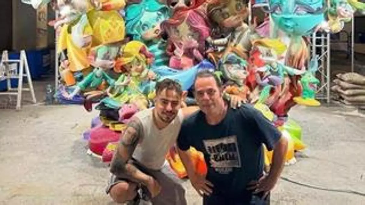 El artista de Rafelguaraf Manuel Rubio debuta en las Hogueras con el primer premio en la Sección Especial infantil