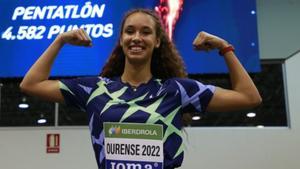 María Vicente competirá en 60 vallas, altura y peso