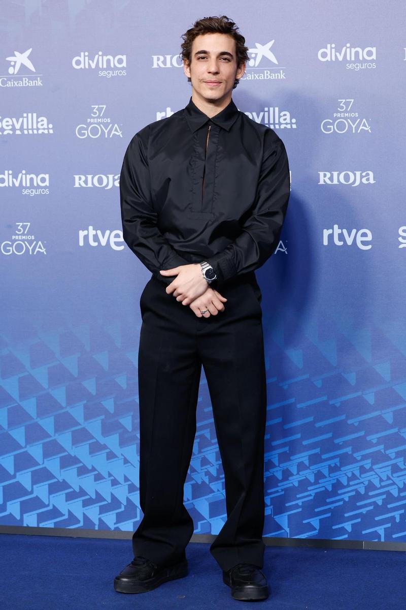 Miguel Herran en los Premios Goya 2023