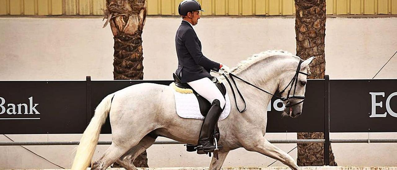 Jaume Ferrà con Llanero de Martet.