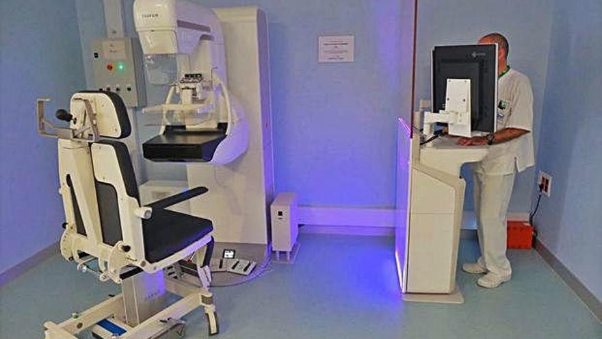 El nou mamògraf de l&#039;hospital de Figueres.