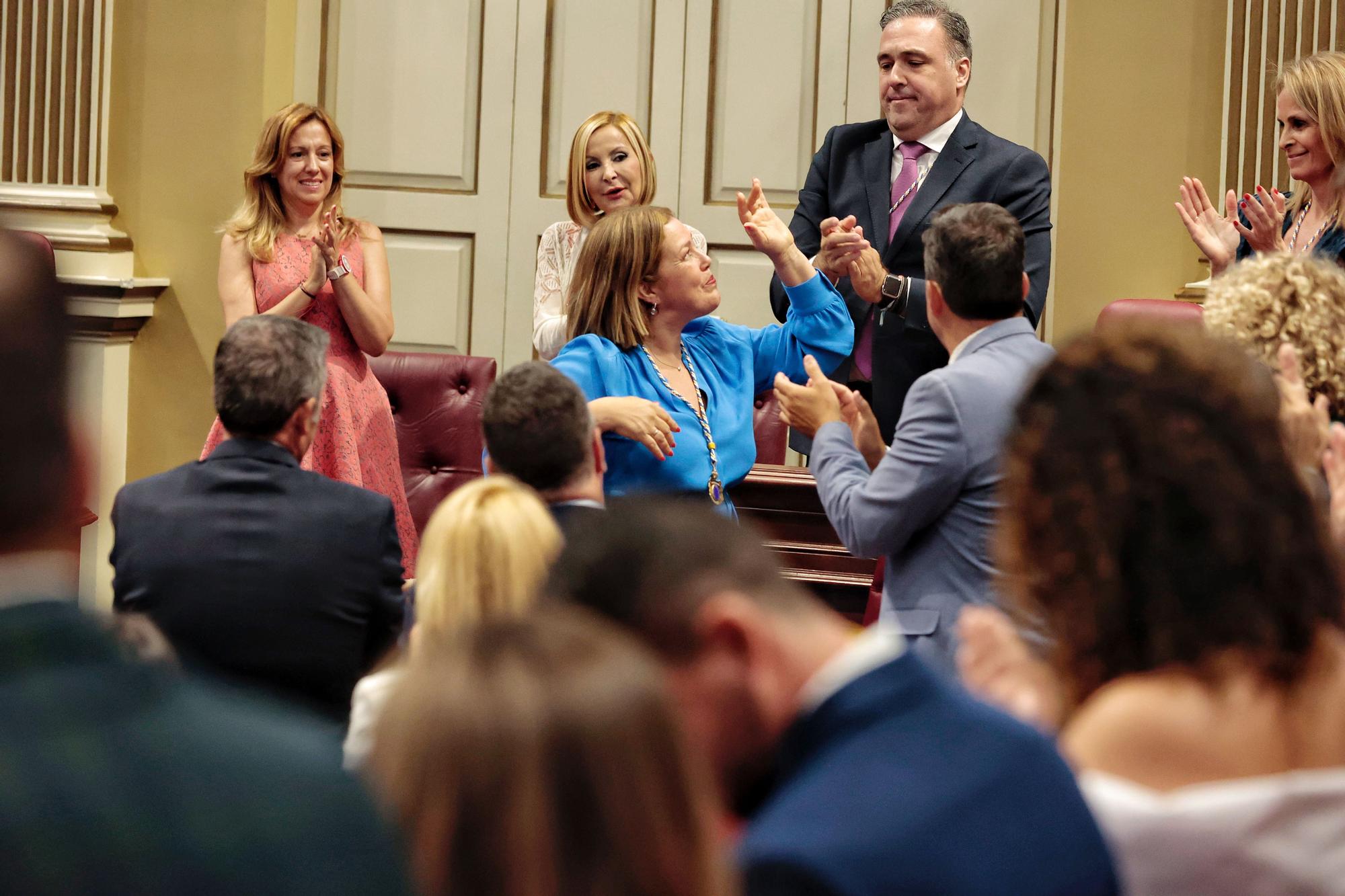 Astrid Pérez, nueva presidenta del Parlamento de Canarias