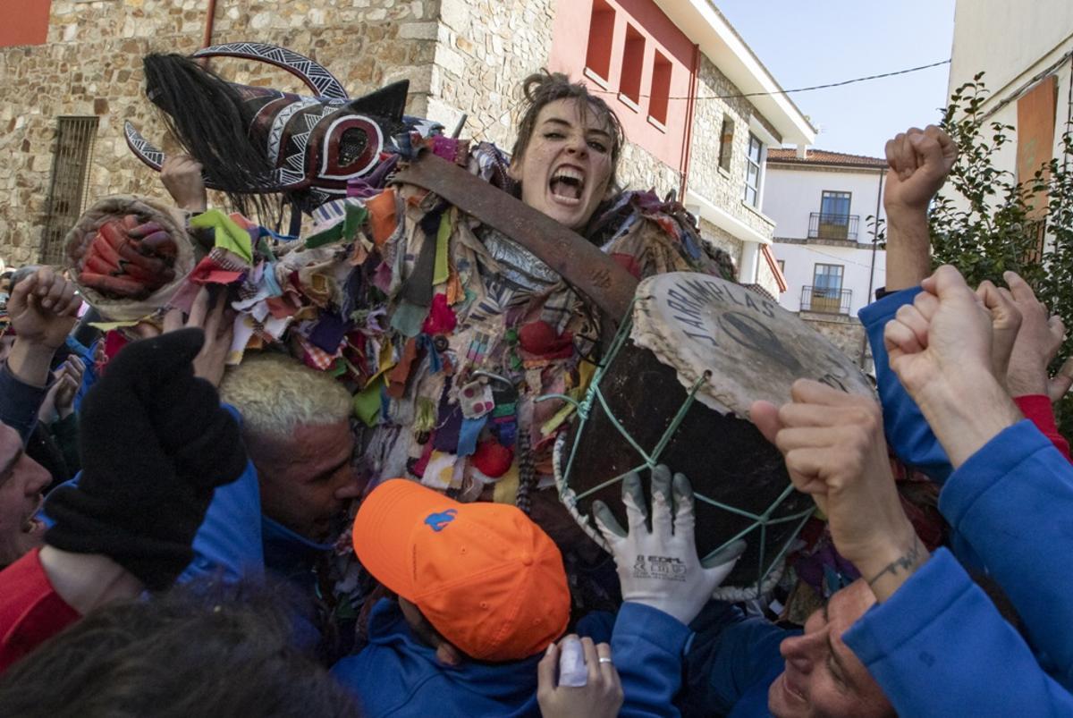 La primera mujer Jarramplas.