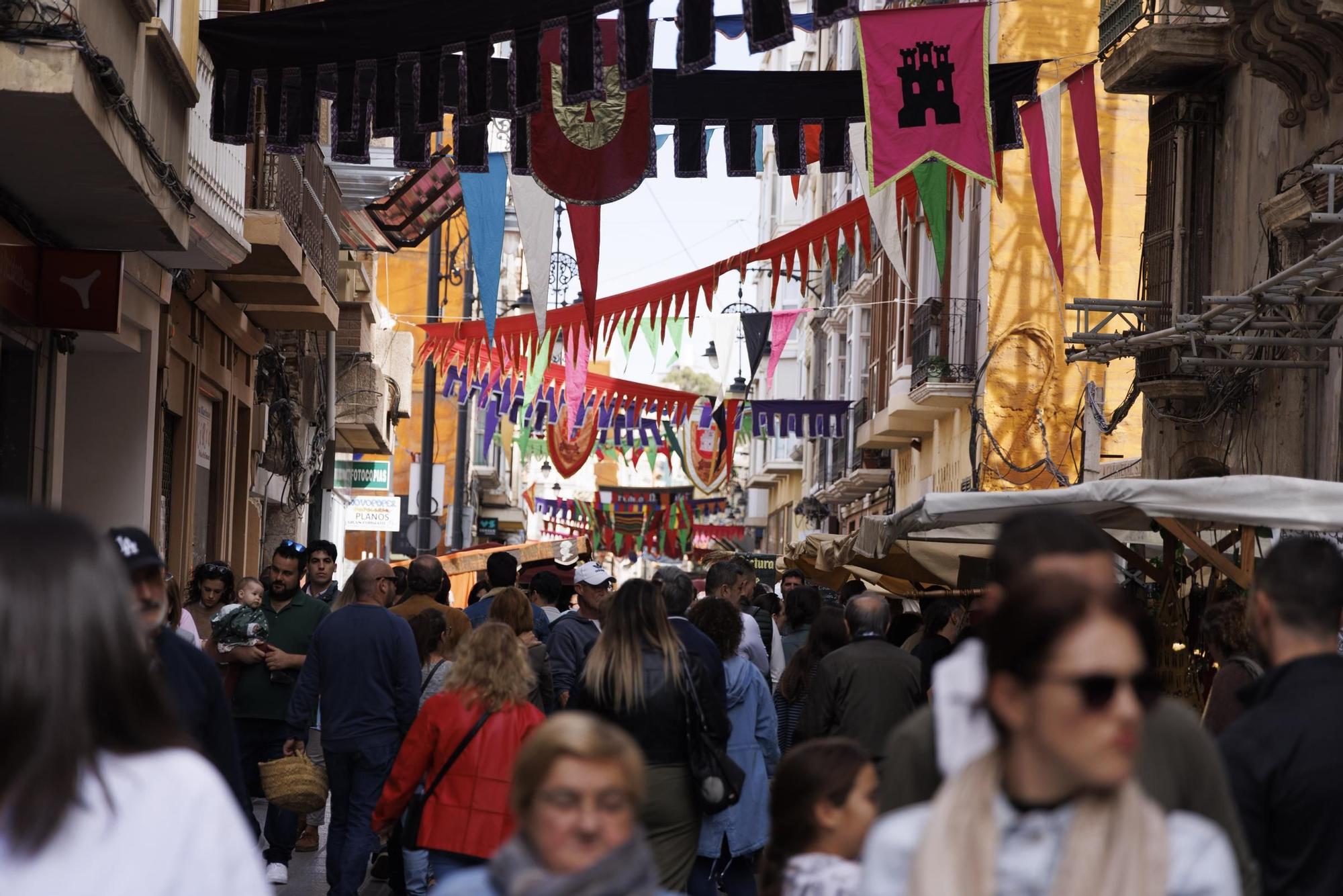 El mercado medieval de Cartagena en imágenes