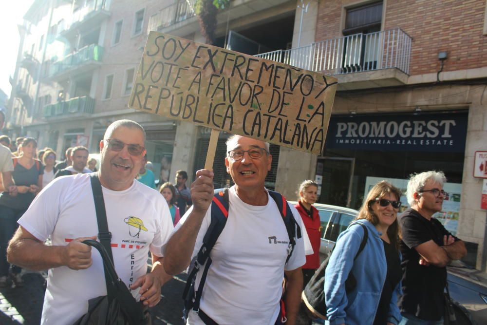 Manifestació a Figueres per la sentència de l''1-O