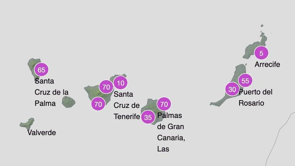 Previsión del tiempo para este viernes, 2 de junio