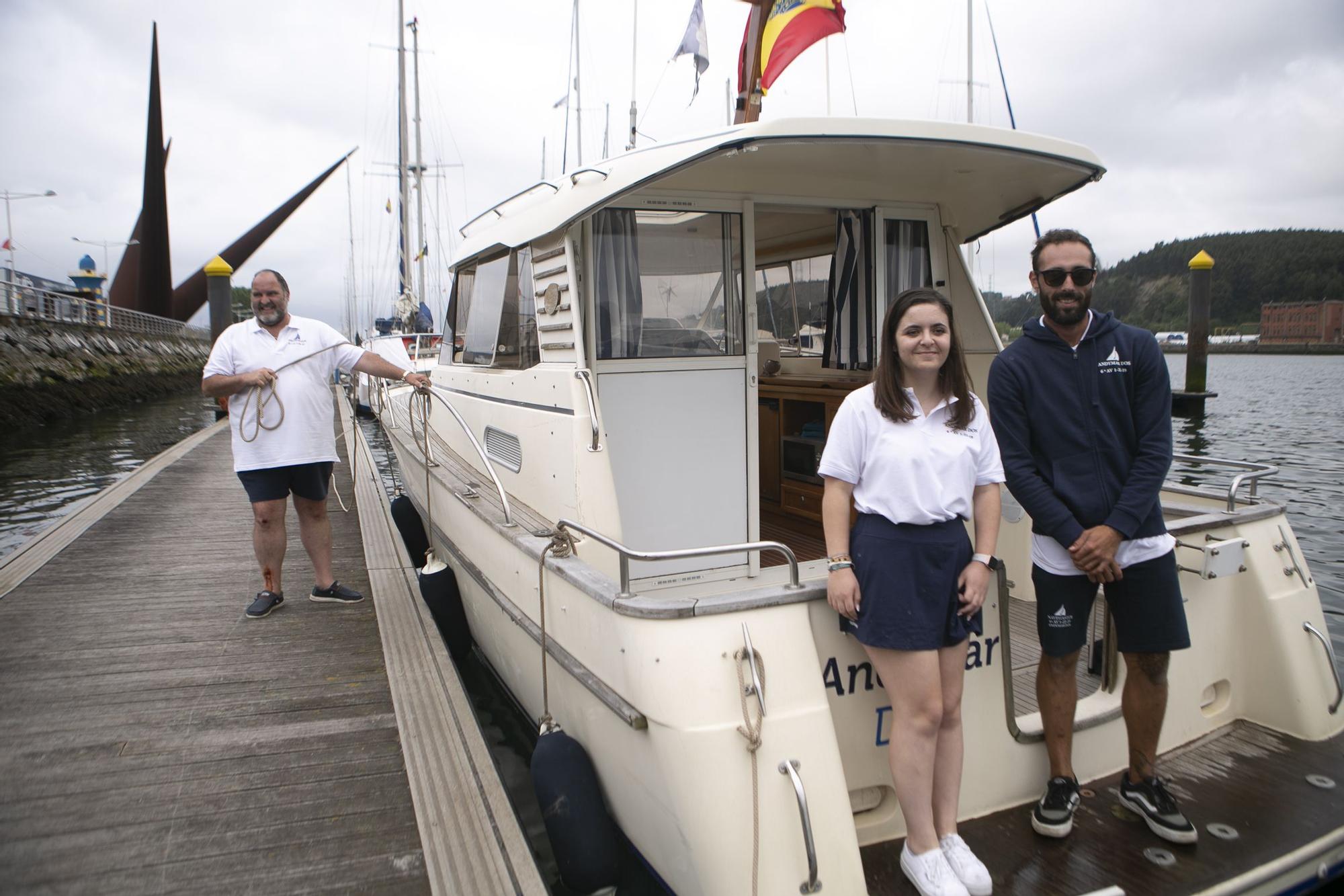 En imágenes: Avilés recupera sus paseos por la ría