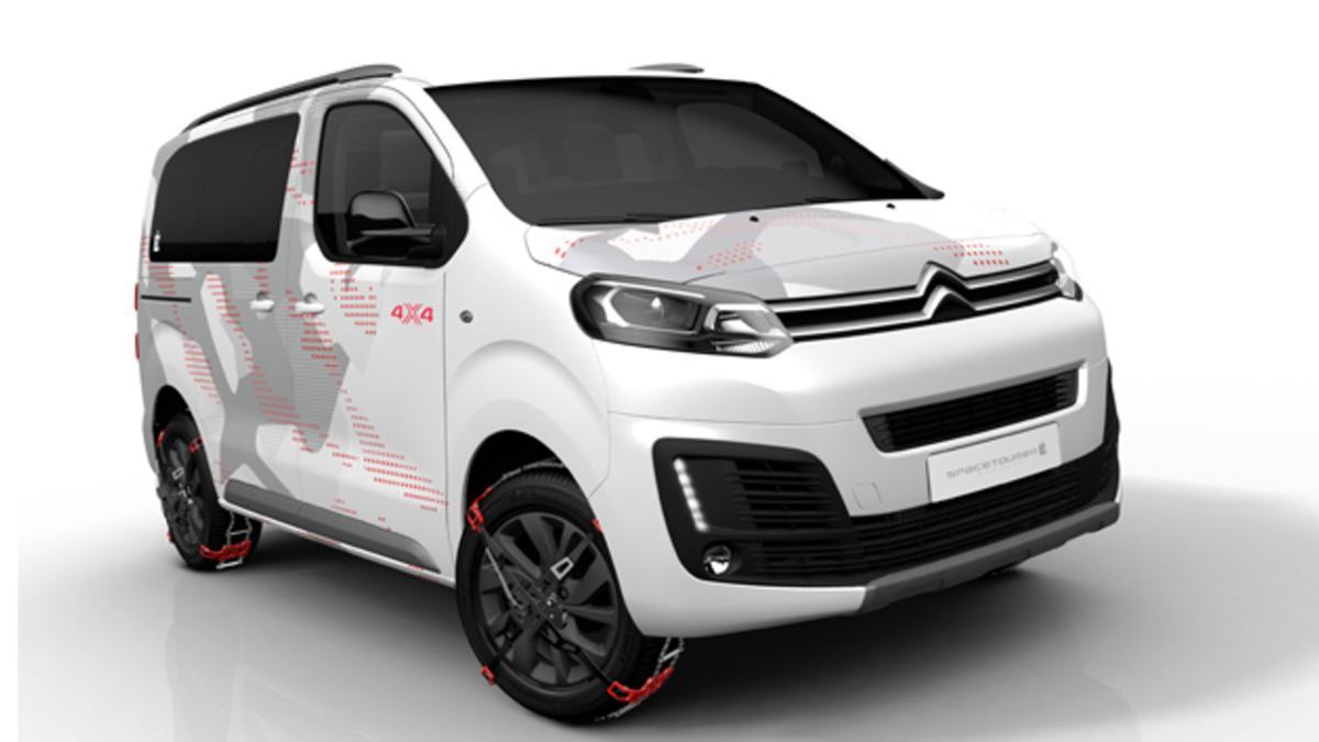 Citroën presentará su nuevo SpaceTourer 4x4 Ë Concept en el Salón de Ginebra.