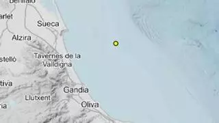 Otro pequeño terremoto frente a la costa de Cullera