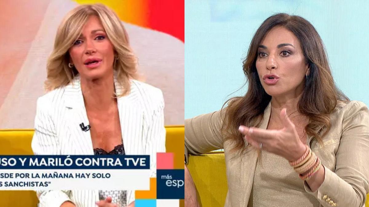 Susanna Griso / Mariló Montero en 'Espejo público'